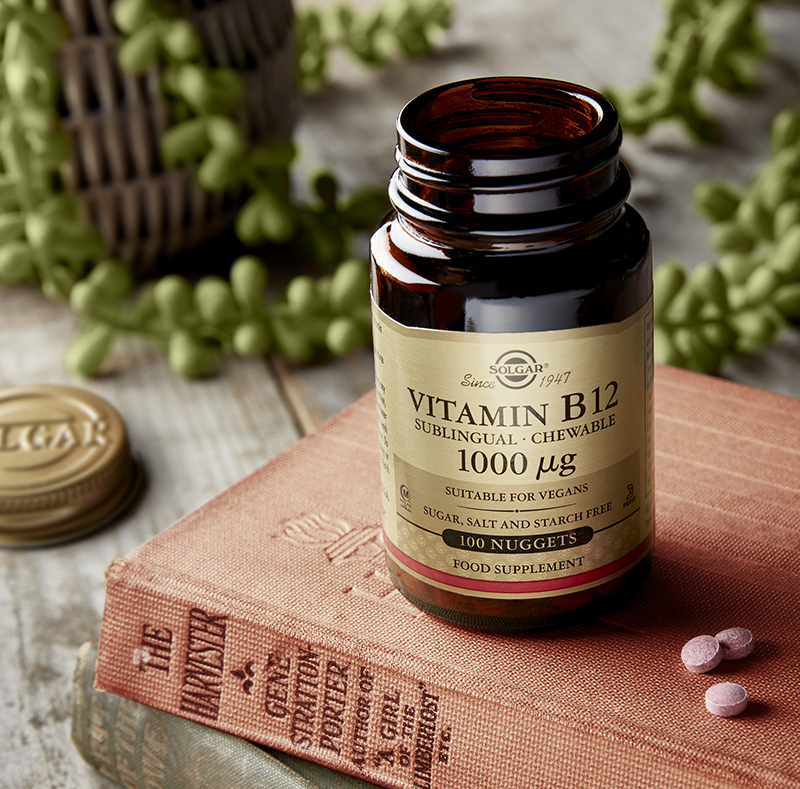 Vitamina B12 1000 µg masticable – ENERGÍA - VEGANOS