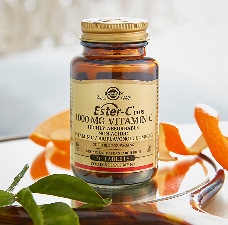 Vitamina C patentada - Ester-C® Plus 1000 mg - INMUNIDAD